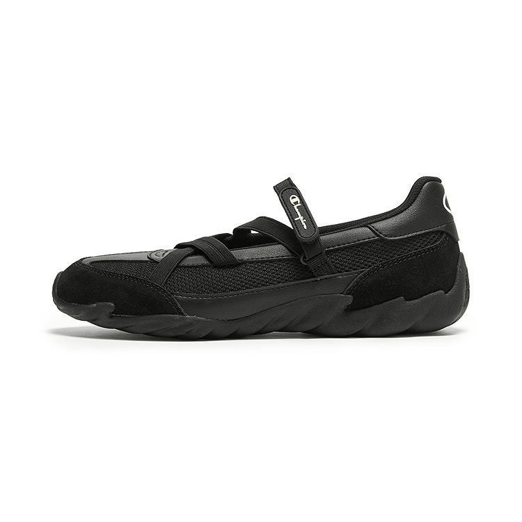 (Women) Champion Teryx Racer Ballet Black/Off-White Casual Fashion Shoes U6BFCRW09U1