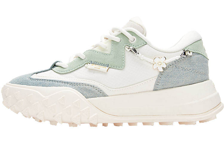 (Women) Champion Tracer 220 'Retro Patchwork Green' U2DFCRW01N1