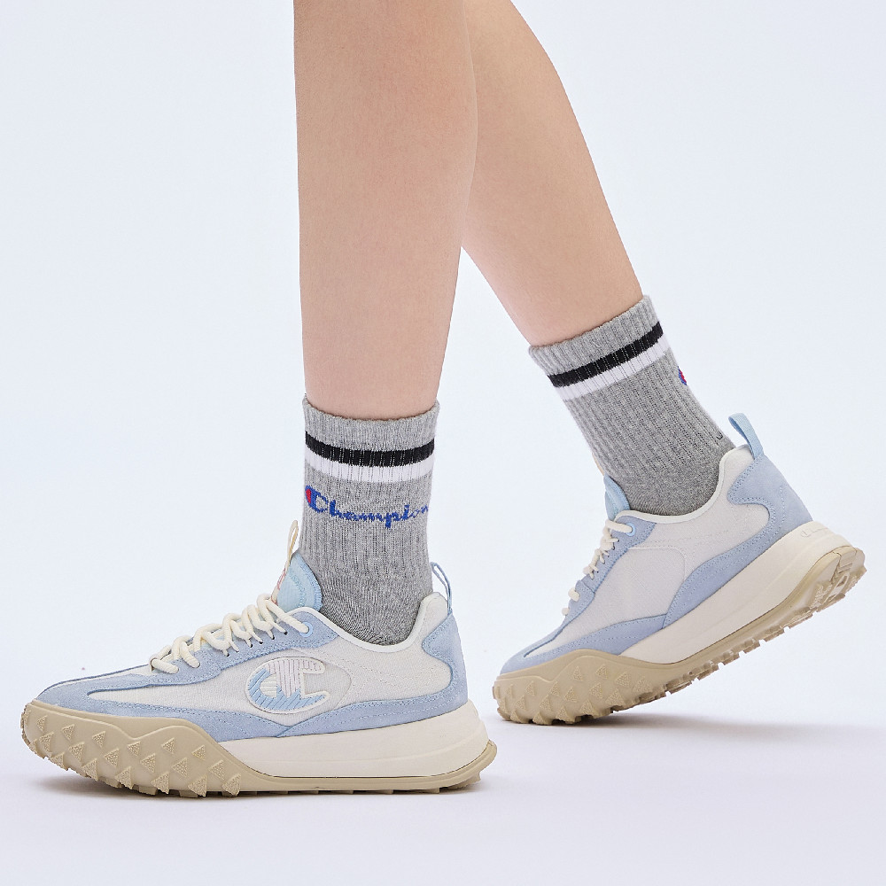 Details for (W) Champion Tracer 230 Low ''Retro Color-Block Blu Balletto'' U3BFCRW03M2