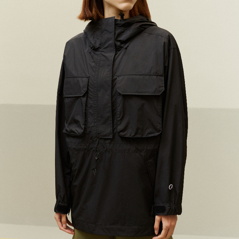 Shop (W) チャンピオン ユーティリティポケット ドローストリング フーデッドジャケット 日本限定 CW-T607