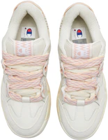 Lookbook Champion Essentials系列 Valve V1 麵包鞋 格紋厚底低幫老爹鞋 女款 烏墨粉