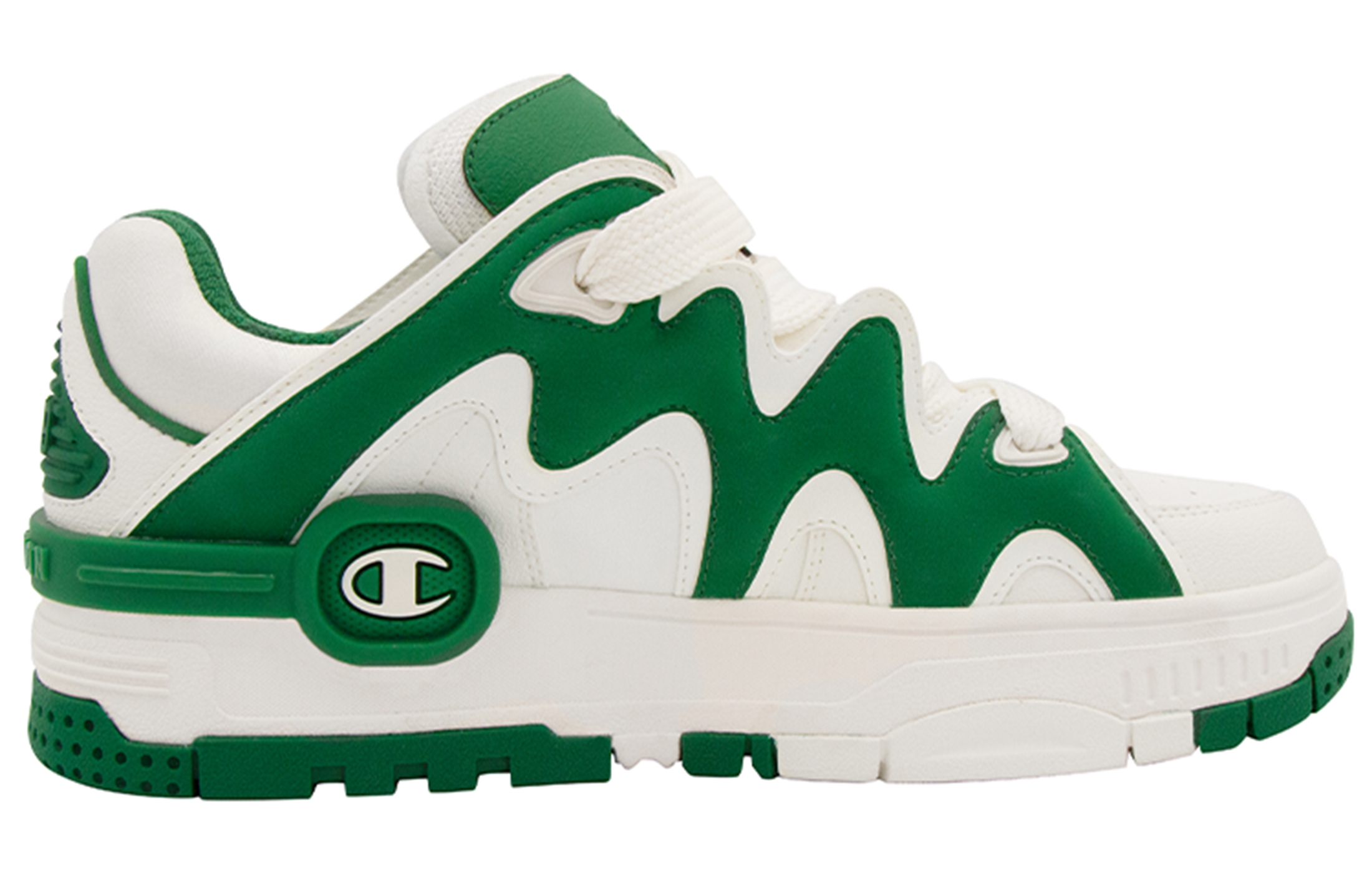 (W) Champion WavySkate V1 'Dopamine Green Low' 圖 3