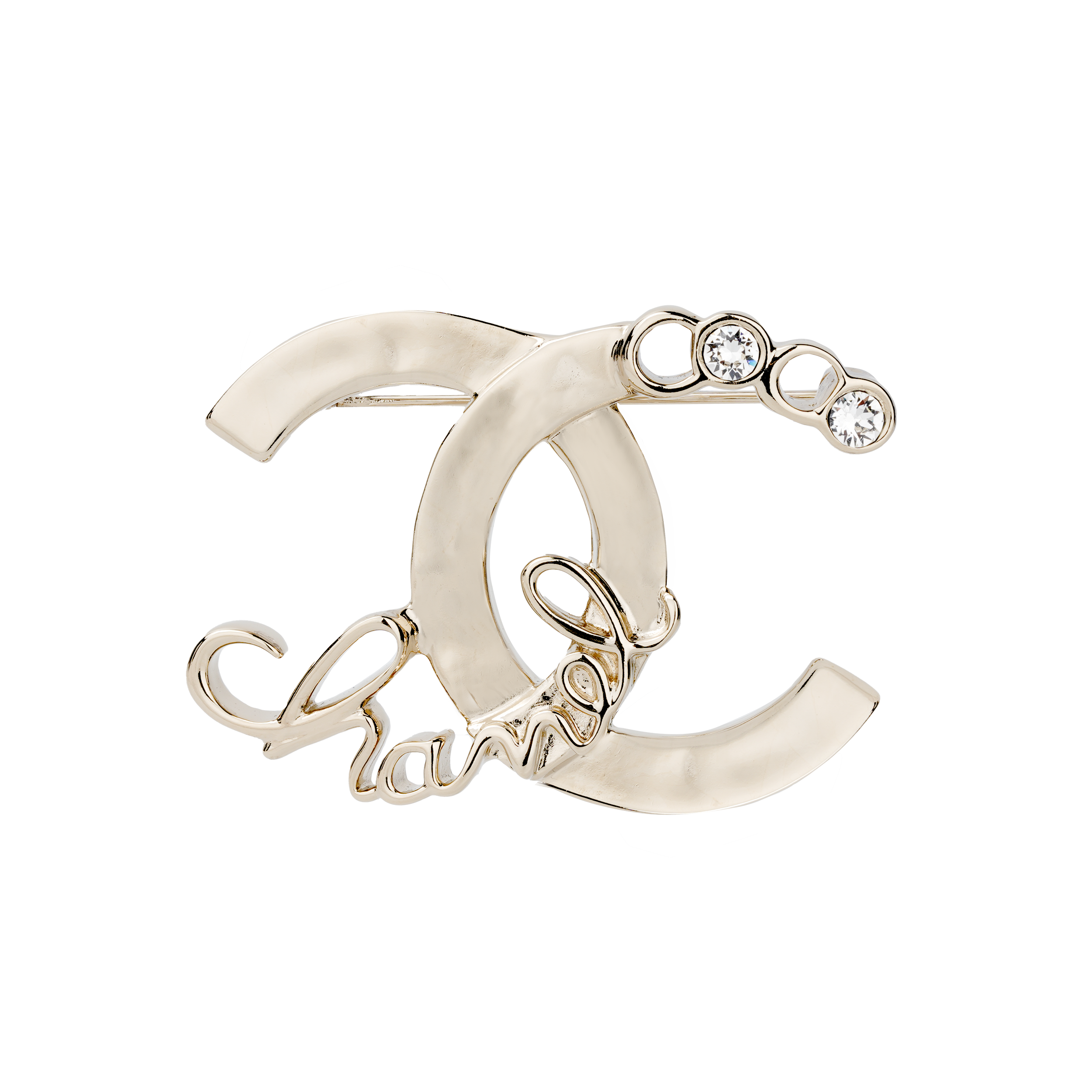 (Women) CHANEL 2000s 22P Spring/Summer  Brooch in Light Gold. AB7654-B07768-NH126 圖 2