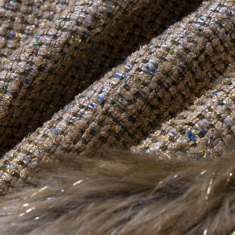 Details for (W) CHANEL 21A 金色對比針織長袖毛衣 P71081-V62249-NC626