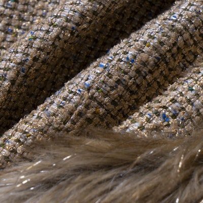 (Women) CHANEL 21A Gold Contrast Knit Long Sleeve Sweater P71081-V62249-NC626 Details for (Women) CHANEL 21A Gold Contrast Knit Long Sleeve Sweater P71081-V62249-NC626