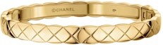 Order (W) Gelang CHANEL 22C Spring Quilted Pola Emas 18K Wanita. J11139