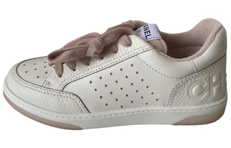 Buy (W) Chanel 22P Sepatu Putih Merah Muda G38808-Y55769-K3971