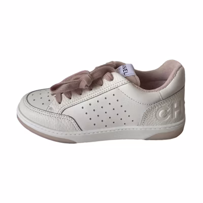 (W) Chanel 22P Trainer White Pink