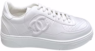 (Women) Chanel 23 A Collection White Leather G45079-B13302-NP503 (Women) Chanel 23 A Collection White Leather G45079-B13302-NP503