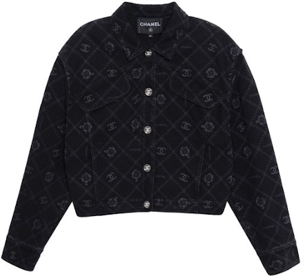 (W) CHANEL 23春夏23A印花Logo休閒牛仔外套女款 P75284-V66954-94305 Buy (W) CHANEL 23春夏23A印花Logo休閒牛仔外套女款 P75284-V66954-94305