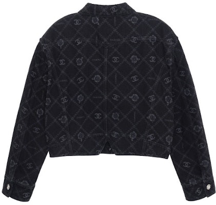 (W) CHANEL 23春夏23A印花Logo休閒牛仔外套女款 P75284-V66954-94305 Details for (W) CHANEL 23春夏23A印花Logo休閒牛仔外套女款 P75284-V66954-94305