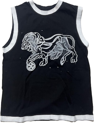 (Women) CHANEL 23C Fall/Winter Black Tiger Graphic Colorblock Vest. P72070-K10330-NA934 Buy (Women) CHANEL 23C Fall/Winter Black Tiger Graphic Colorblock Vest. P72070-K10330-NA934