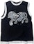 Buy (Women) CHANEL 23C Fall/Winter Black Tiger Graphic Colorblock Vest. P72070-K10330-NA934