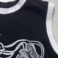 Sizing (Women) CHANEL 23C Fall/Winter Black Tiger Graphic Colorblock Vest. P72070-K10330-NA934