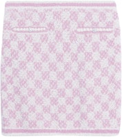 (Women) CHANEL 23C Spring Summer Contrast Button Knit Mini Skirt Women Light Pink. P75038-K10754-NN593 (Women) CHANEL 23C Spring Summer Contrast Button Knit Mini Skirt Women Light Pink. P75038-K10754-NN593