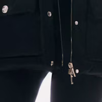 Sizing (W) 샤넬 23N 블랙 지퍼 포켓 조끼 P74348-V66903-94305