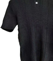 Details for (Women) CHANEL 23P Contrast Logo Knit Sweater P74721-K10701-NM983