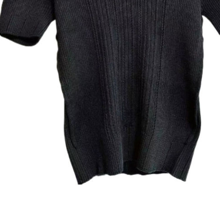 Sizing (W) CHANEL 23P 對比Logo針織毛衣 P74721-K10701-NM983