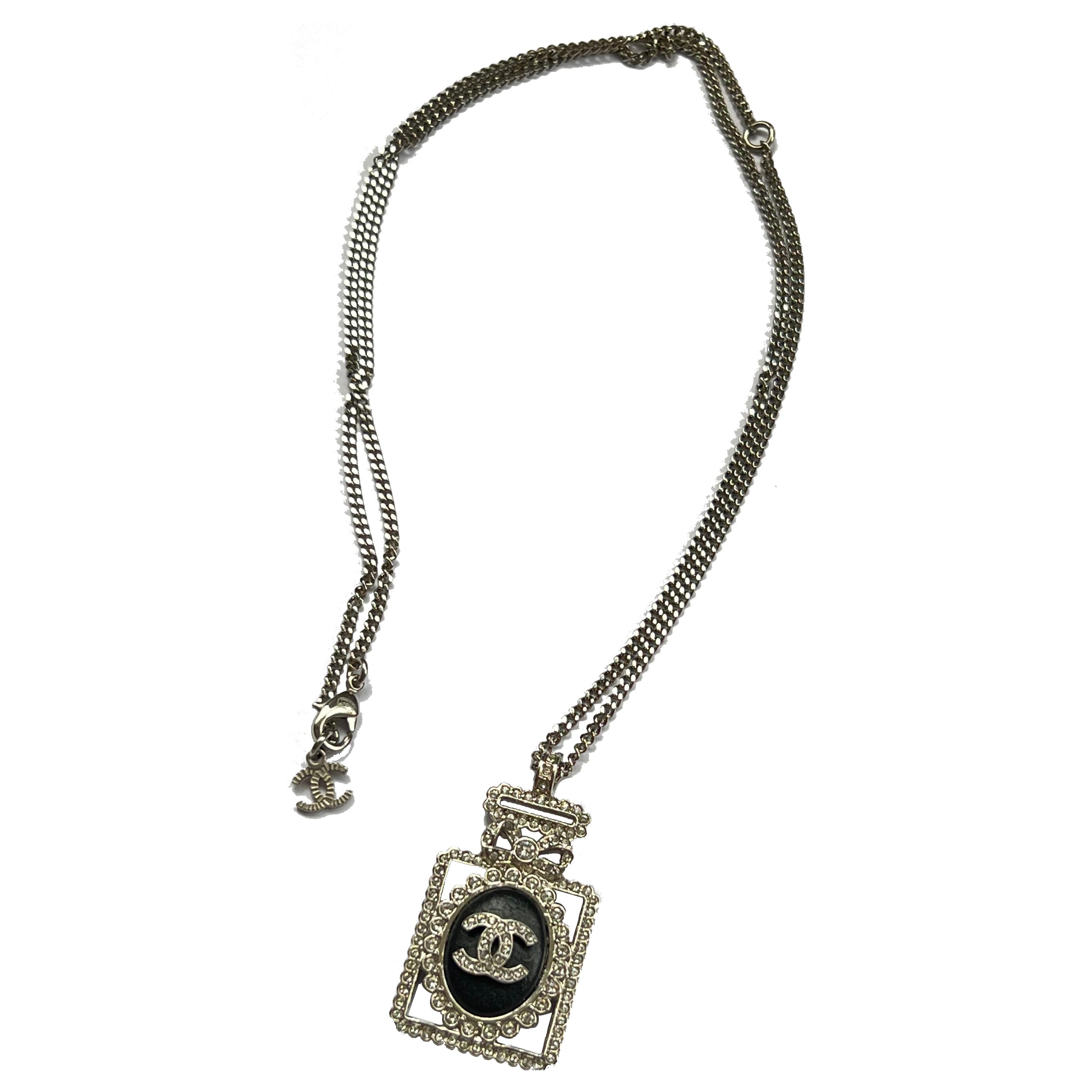 Order (W) 香奈兒 23S 海藍寶石水晶吊墜項鍊 女款 AB9246-B09021-NK118