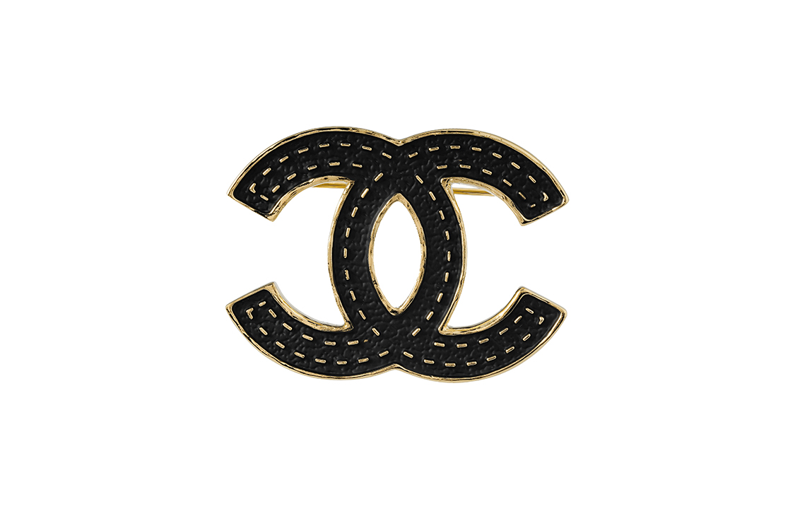 Lookbook (W) シャネル 23S クラシック ダブルC ブローチ ブラック - 春夏 2023 コレクション ABA774-B10895-NN920
