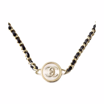 (Women) CHANEL 23S Classic Double C Necklace Gold Spring Summer 2023 Collection. 23-006539-00230300
