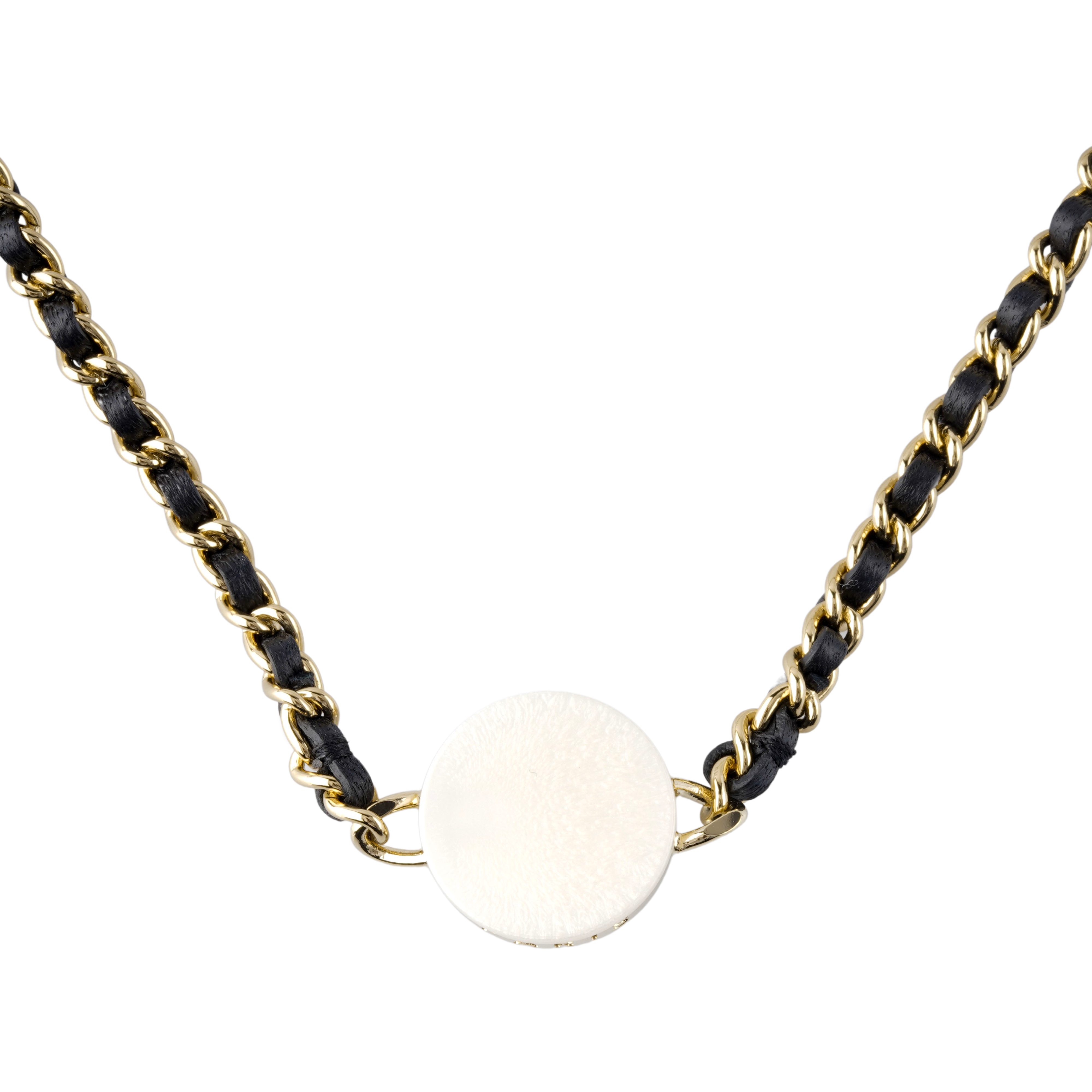 Lookbook (W) 香奈儿23S经典双C项链金色 春夏2023系列 23-006539-00230300