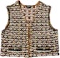 Buy (Women) CHANEL 23SS Multicolor Crochet Knit V-Neck Vest for Women. P75415-K10794-NO938