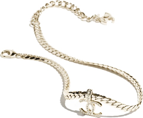 (W) Kalung Liontin CHANEL 24P Emas Double C Kristal Wanita. ABD109-B16035-NW025 Shop (W) Kalung Liontin CHANEL 24P Emas Double C Kristal Wanita. ABD109-B16035-NW025