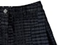 Details for (Women) CHANEL 24SS Black Plaid Button Pleated Denim Shorts Casual Style. P77604-V69616-NZ728