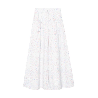 (Women) CHANEL 25C Resort Printed Wash Denim Jeans Women Multicolor P78788-V70923-NACIX