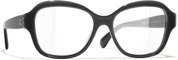 Lookbook (W) シャネル ブラック バタフライ クラシック スタイリッシュ サングラス CH3439HC622