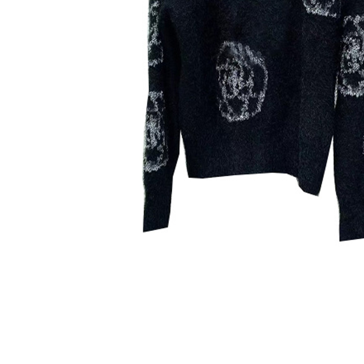 (Women) CHANEL  Black Contrast Crewneck Casual Long-Sleeve Sweater. P76079-K10943-NS008 圖 5