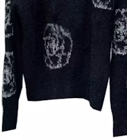 Purchase (Women) CHANEL Black Contrast Crewneck Casual Long-Sleeve Sweater. P76079-K10943-NS008