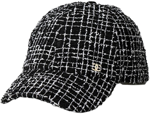 (Women) CHANEL Black Duckbill Cap with Tweed Accents Cotton Blend. AA9468B14139 Order (Women) CHANEL Black Duckbill Cap with Tweed Accents Cotton Blend. AA9468B14139