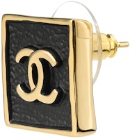 (Women) CHANEL Black Earrings with Elegant Logo Design. ABA757-B10895-NN920 (Women) CHANEL Black Earrings with Elegant Logo Design. ABA757-B10895-NN920