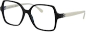 Order (W) CHANEL 黑色不規則框型雙色設計光學眼鏡。 CH3473-1656