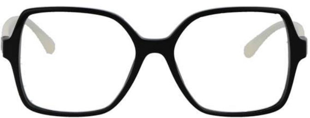 (W) CHANEL 黑色不規則框型雙色設計光學眼鏡。 CH3473-1656 Lookbook (W) CHANEL 黑色不規則框型雙色設計光學眼鏡。 CH3473-1656