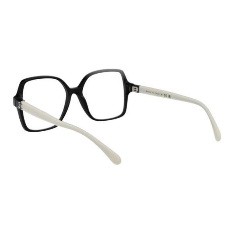 Purchase (W) CHANEL 黑色不規則框型雙色設計光學眼鏡。 CH3473-1656