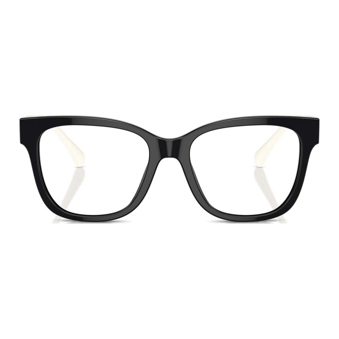 Lookbook (W) 香奈儿黑色不规则镜框双色标志设计眼镜 CH3472