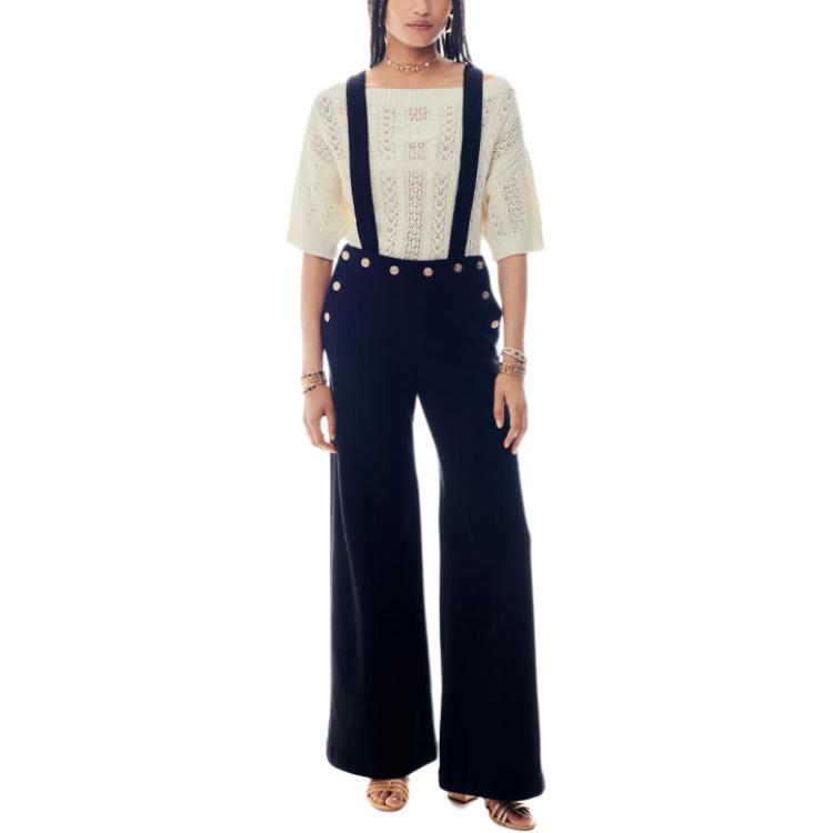 Order (W) 香奈儿 黑色针织连体衣带按钮细节 - 春夏2024 P76224-V67500-94305