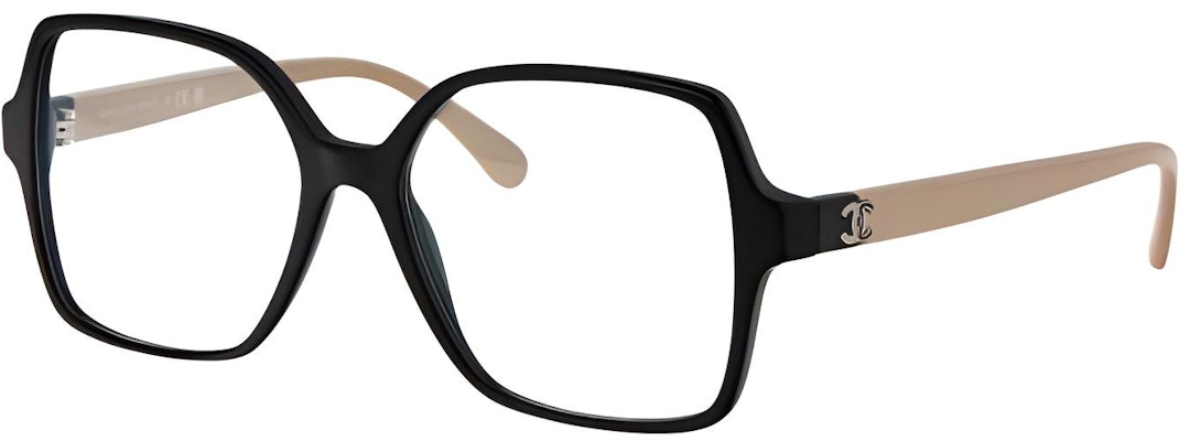 (Women) CHANEL Black Square Optical Glasses with Colorblock Design. 0CH3473C534 Buy (Women) CHANEL Black Square Optical Glasses with Colorblock Design. 0CH3473C534