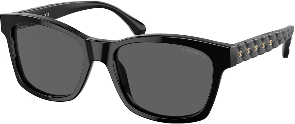 (W) CHANEL 黑色方形太陽眼鏡搭配品牌標誌設計。 CH5484 C622S4 Order (W) CHANEL 黑色方形太陽眼鏡搭配品牌標誌設計。 CH5484 C622S4