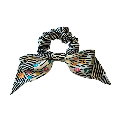 (Women) CHANEL Bow Hair Tie Multi-color Bracelet Accessory AAA057-B16531-NX656