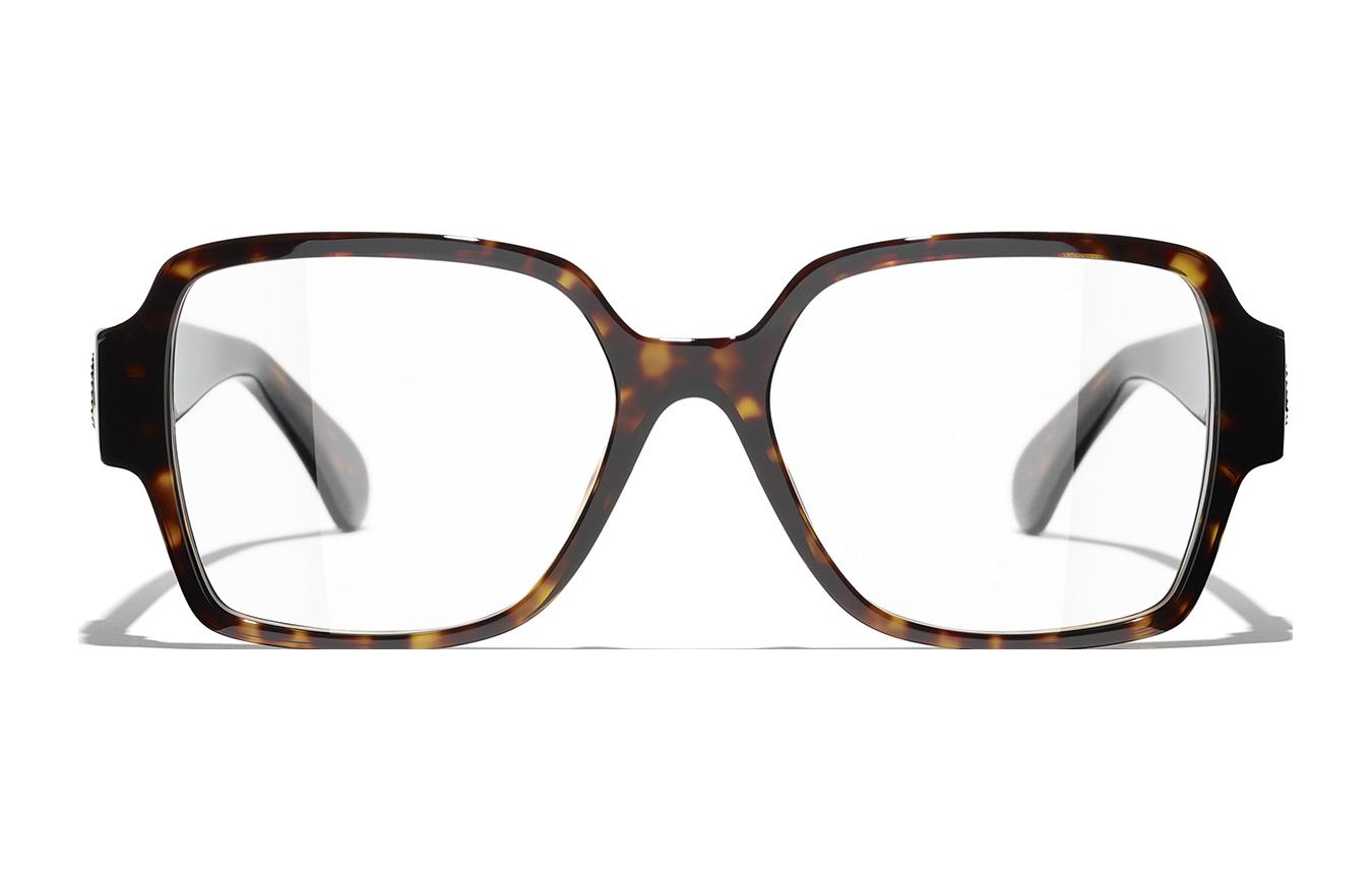(Women) CHANEL  Brown Rectangular Optical Glasses Stylish Casual Frame. CH3438C714 圖 3