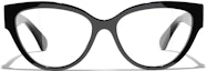 Order (Women) CHANEL Cat-Eye Optical Glasses, Black - Stylish Minimalist Trend. CH3436A C501