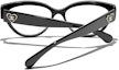 Purchase (Women) CHANEL Cat-Eye Optical Glasses, Black - Stylish Minimalist Trend. CH3436A C501