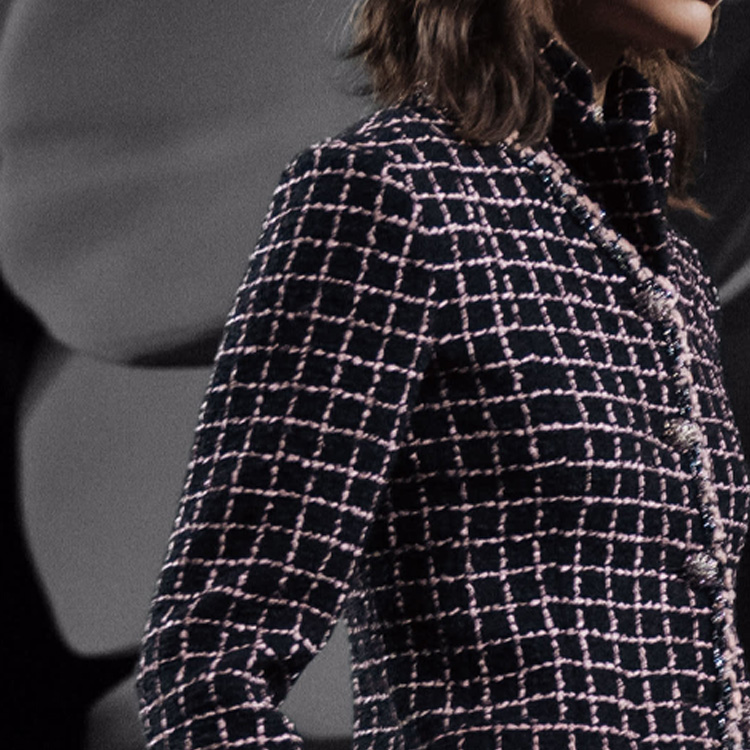 (Women) CHANEL  Color-Block Plaid Long Sleeve Single-Breasted Jacket P75802-V67834-VR494 圖 5