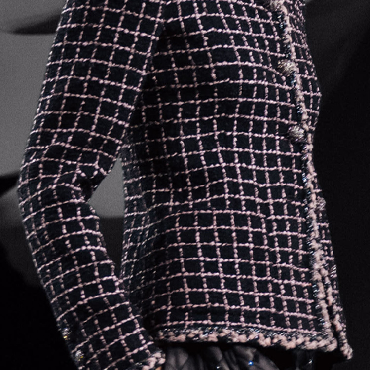 (Women) CHANEL  Color-Block Plaid Long Sleeve Single-Breasted Jacket P75802-V67834-VR494 圖 7