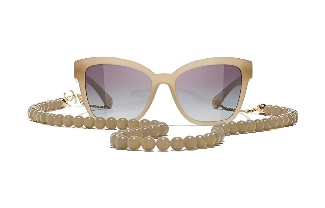 (Women) CHANEL  Fashion Cat-Eye Sunglasses with Elegant Acetate Frames. CH54871719S6 圖 4