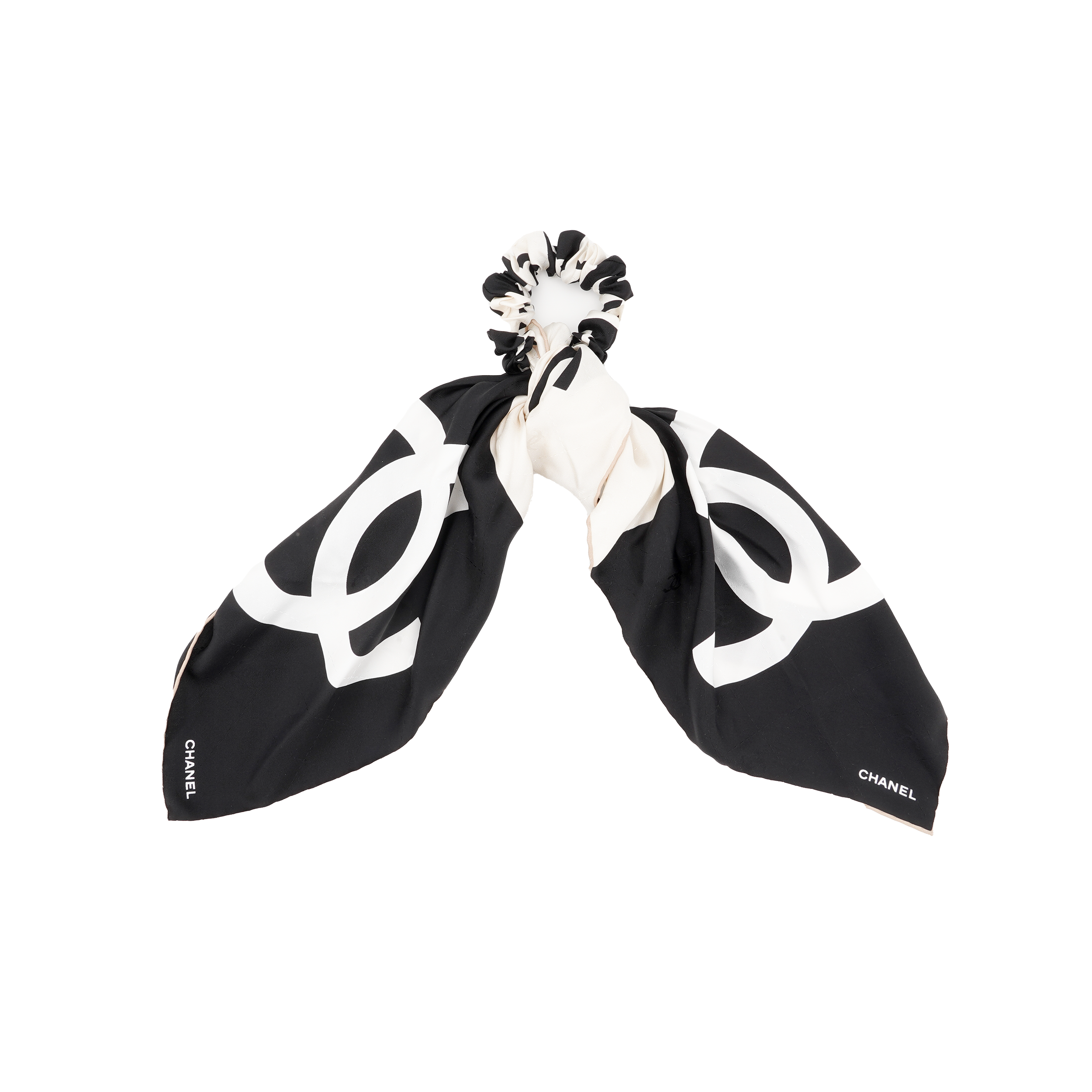 (Women) CHANEL  Fashion Comfortable Hair Tie Headband Black/White AA8226B08171N1231